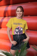 Women Power Women's Round Neck Half Sleeve T-shirt - Lyssian