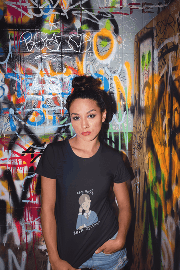 Boy Women's Round Neck Half Sleeve T-shirt - Lyssian