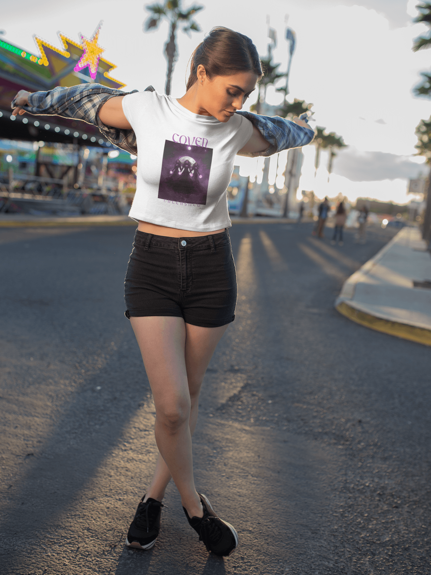 Coven Women's Crop Top - Lyssian